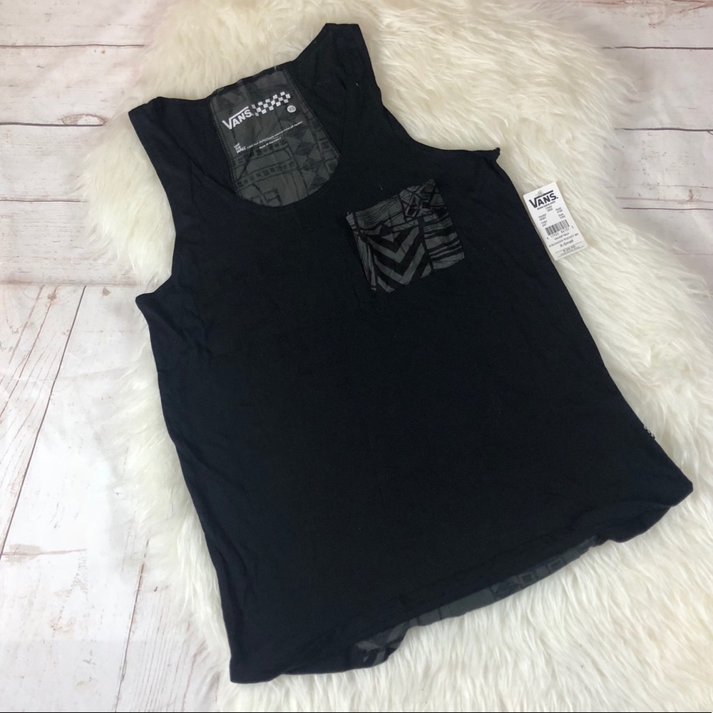 NWT Vans Sleeveless Aztec print tank top
